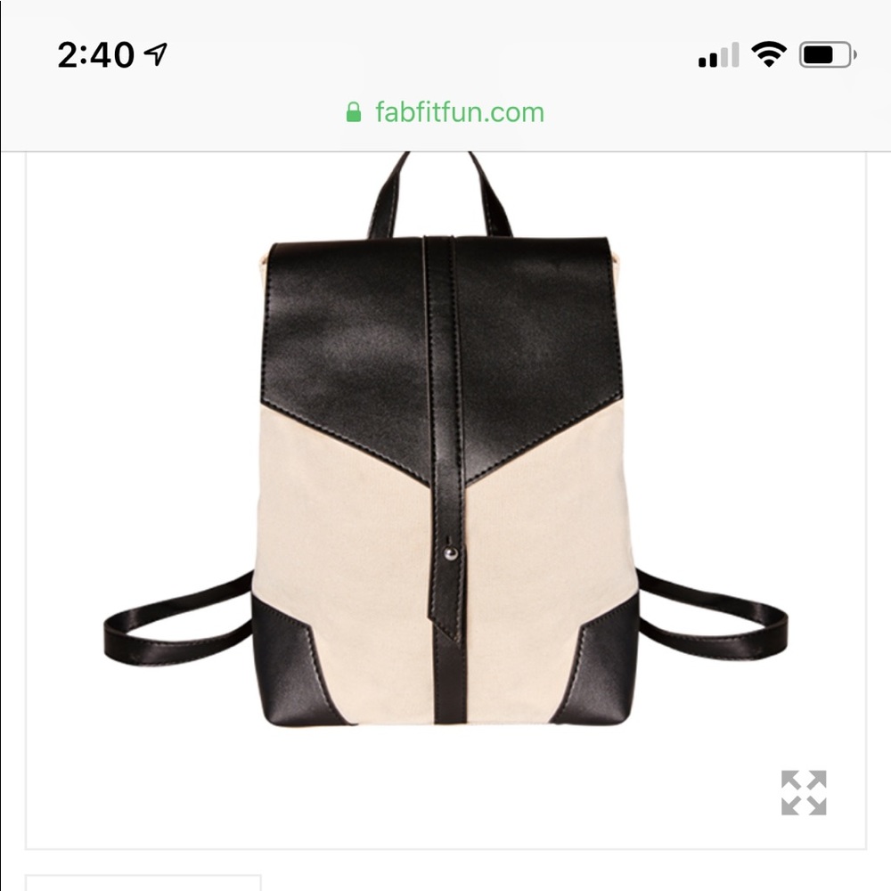 Fabfitfun Deux Lux Demi Backpack